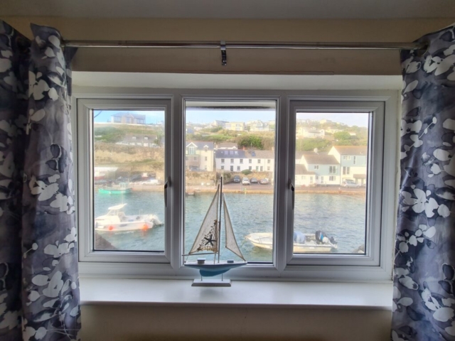 Bedroom view of the harbour